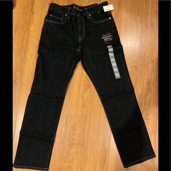 boys dark blue jeans